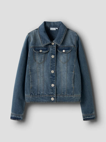 Name It Cowboyjakke - Nkfstar - Noos - Medium Blue Denim