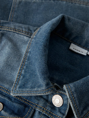 Name It Cowboyjakke - Nkfstar - Noos - Medium Blue Denim
