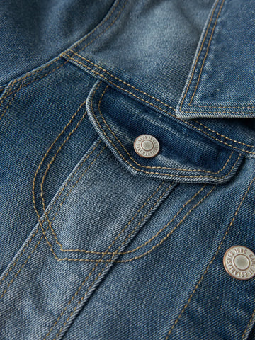 Name It Cowboyjakke - Nkfstar - Noos - Medium Blue Denim
