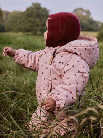 Lil’ Atelier Baby Flyverdragt - Nbflasnow05 - Misty Rose/Mariehøns