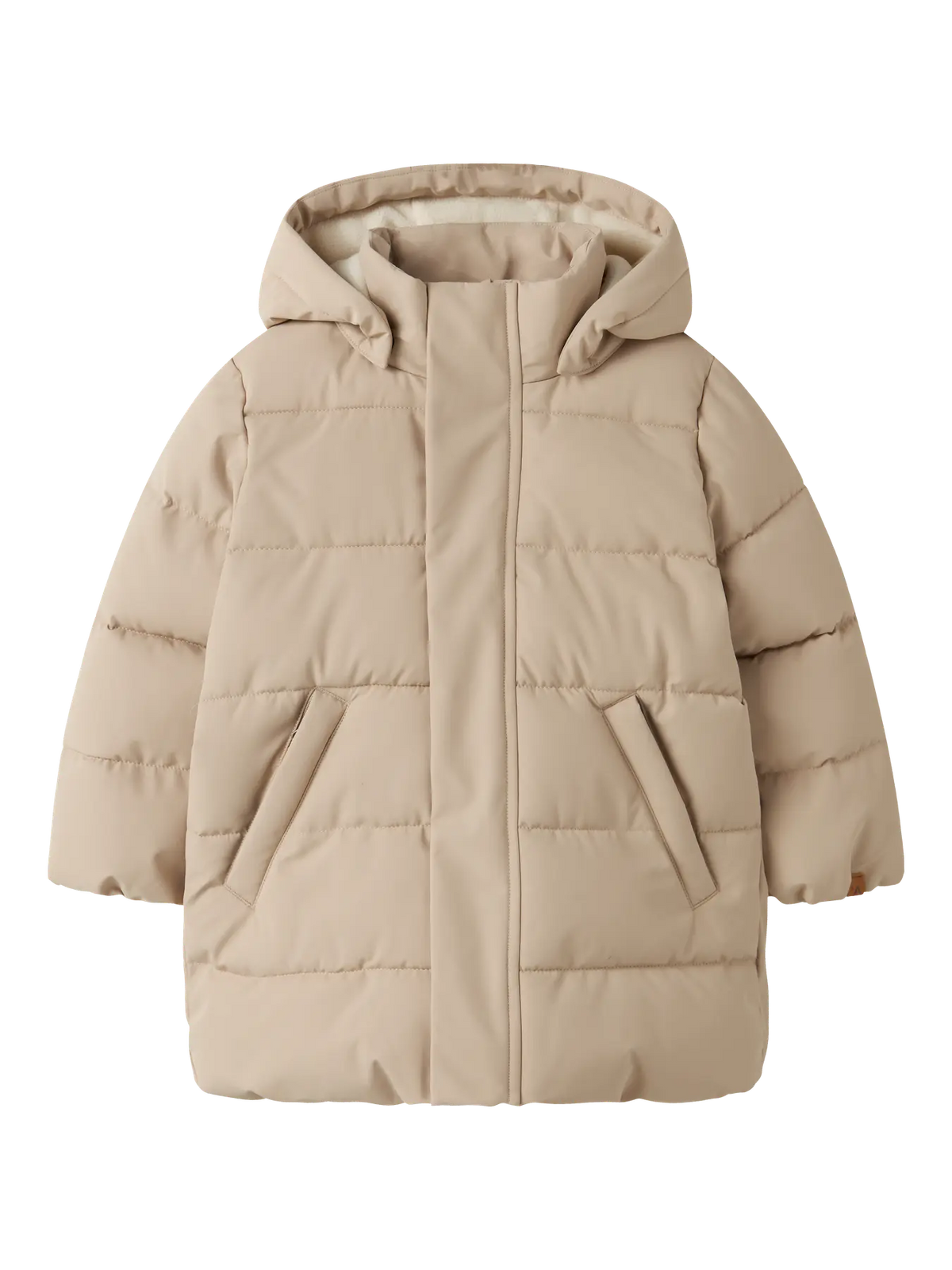 Lil’ Atelier Mini - Medow03 Puffer Jakke - Oxford Tan