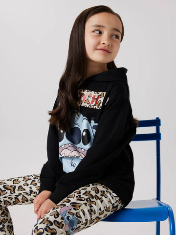 Name It Hættetrøje - Nkfjixiri Nreg - Sort/Stitch