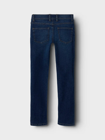 Name It Slimfit Jeans - Nkmsilas - Dark Blue Denim