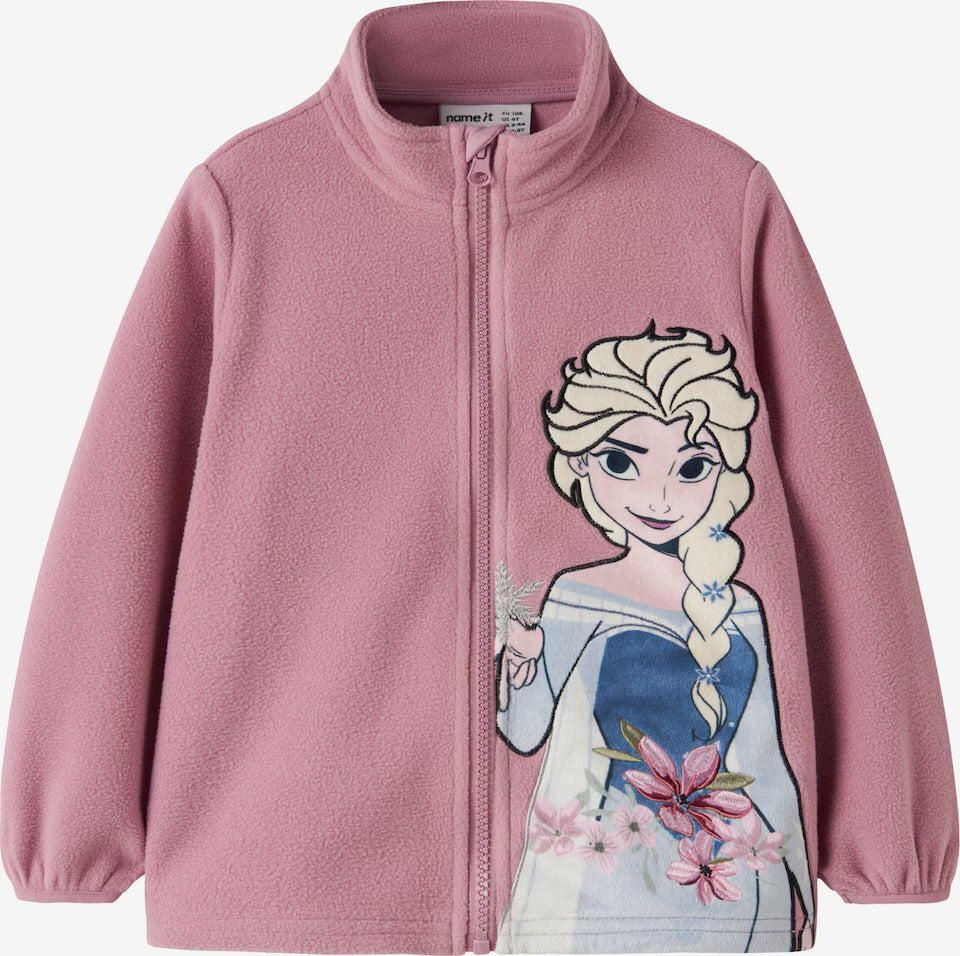 Name It Fleecejakke - Nmfjalisa - Frost - Lilas/Elsa