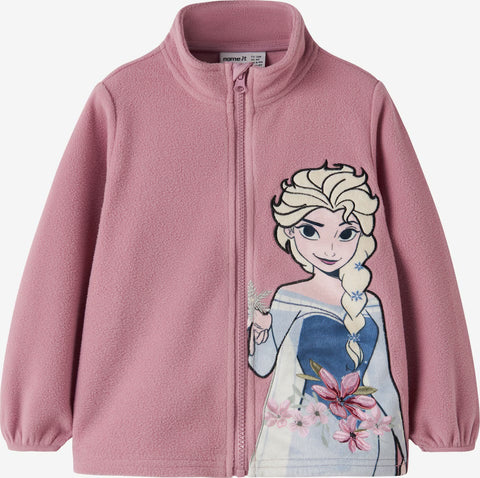 Name It Fleecejakke - Nmfjalisa - Frost - Lilas/Elsa