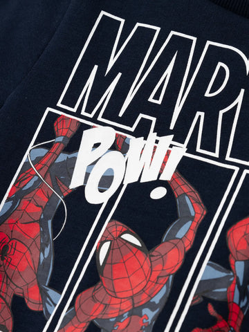 Name It  Spiderman Bluse - Jessie - Dark Sapphire