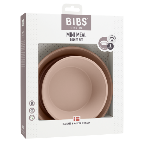 BIBS - Dinner Plate Set - Blush