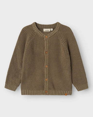 Lil' Atelier Strikket Cardigan - Nmmemlen Lin - Overland Trek