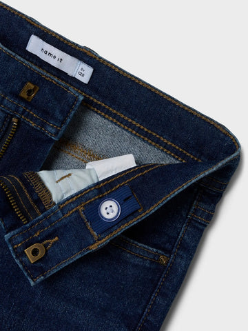 Name It Slimfit Jeans - Nkmsilas - Dark Blue Denim