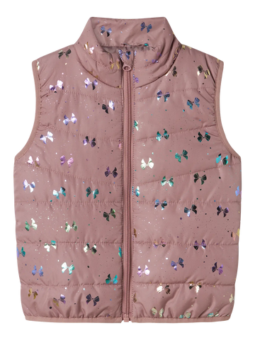 Name It Vest med Sløjfer - Rosa