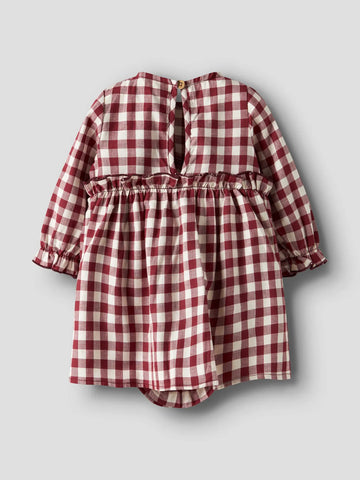Lil’ Atelier Baby Julekjole - Nbfrio - Red Dahlia