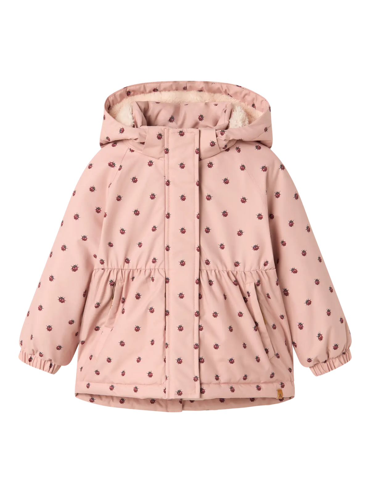 Lil' Atelier Vinterjakke - NmfLasnow05 - Misty Rose/Mariehøns