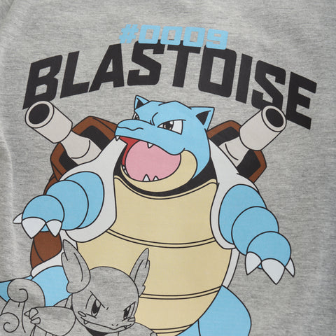 Minymo - Pokémon Kortærmet T-Shirt - Grey Melange