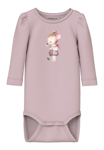 Name It 2Pak - Nbflotus - Cloud Dancer/Burnished Lilac/Mus