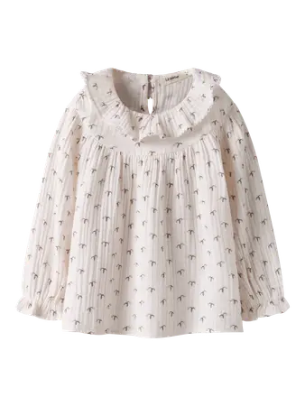 Lil’ Atelier Skjortebluse - NmfSolina - Blomsterprint