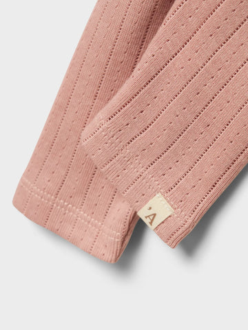 Lil’ Atelier Baby Leggings - Nbfrachel Nis Noos - Misty Rose