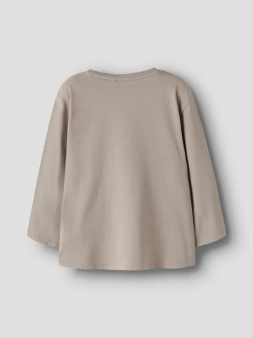 Name It Top - 
Nmmbart LS Nreg - Vintage Khaki/Dino