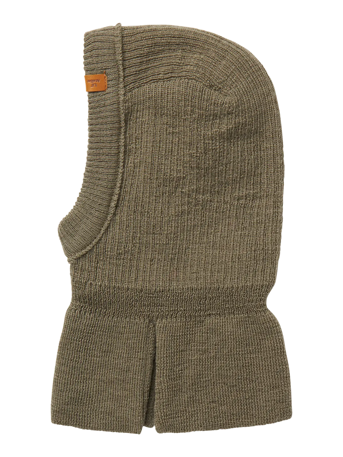 Lil’ Atelier Elefanthue -Nanson Knit Balaclava - Grøn