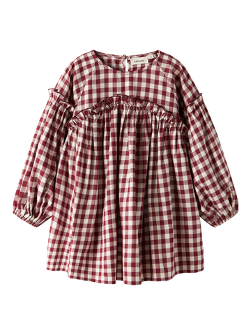 Lil’ Atelier Julekjole - Nmfrio - Red Dahlia