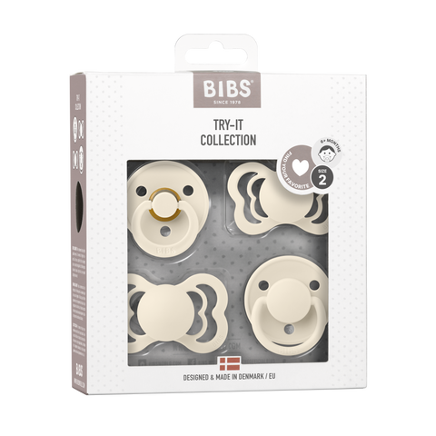 BIBS - Try-it Collection Size 2 - Ivory