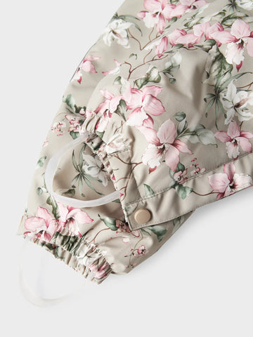 Lil’ Atelier Flyverdragt - Nmfsnow10 - Noos - Pure Cashmere/Blomster
