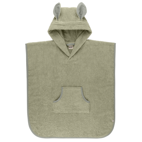 Bibs - Kangaroo Poncho Badekåbe Toddler - Sage