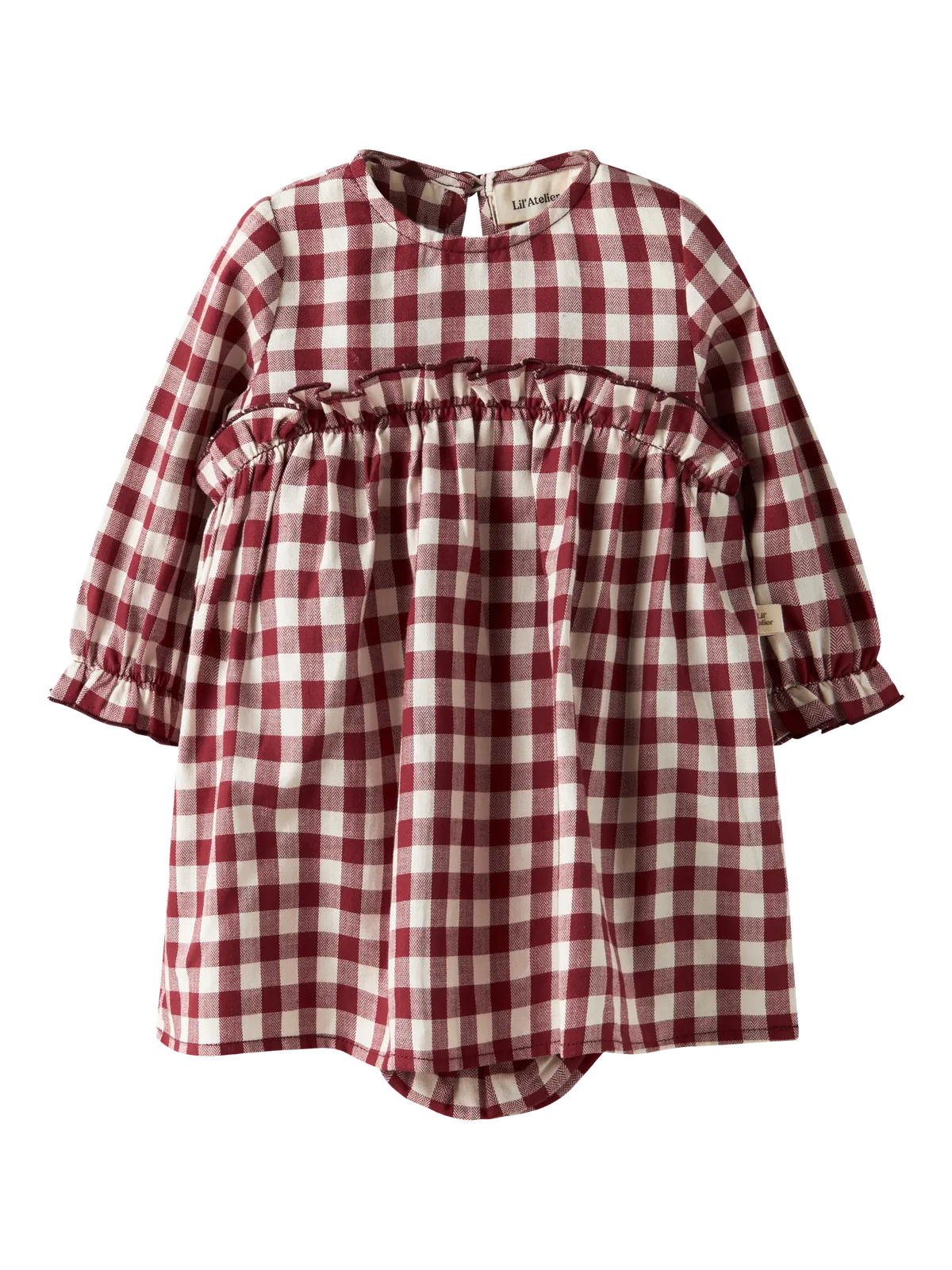 Lil’ Atelier Baby Julekjole - Nbfrio - Red Dahlia