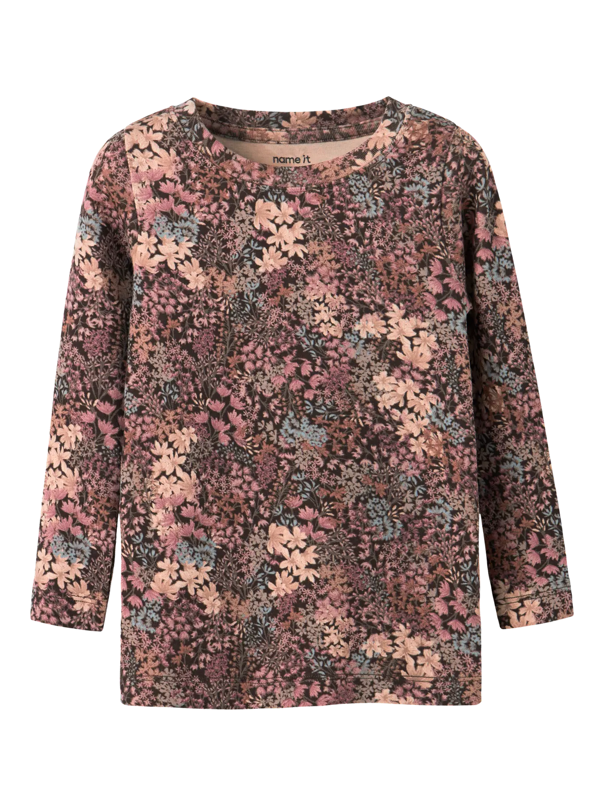Name It Bluse - Nmfresa - Chocolate Brown/blomster