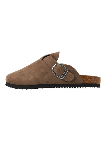 Name It Sandal - NknAvery Mules - Taupe Grey