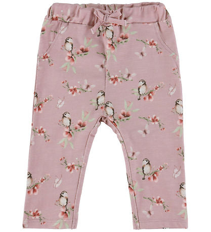 Name It Baby - Nbfbetty Leggings / Dawn Pink/Fugle