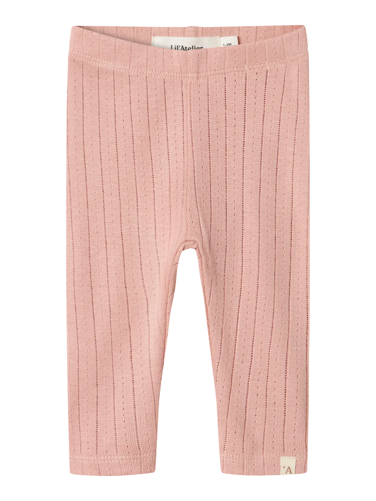 Lil’ Atelier Baby Leggings - Nbfrachel Nis Noos - Misty Rose