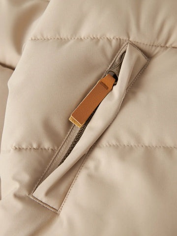 Lil’ Atelier Mini - Medow03 Puffer Jakke - Oxford Tan