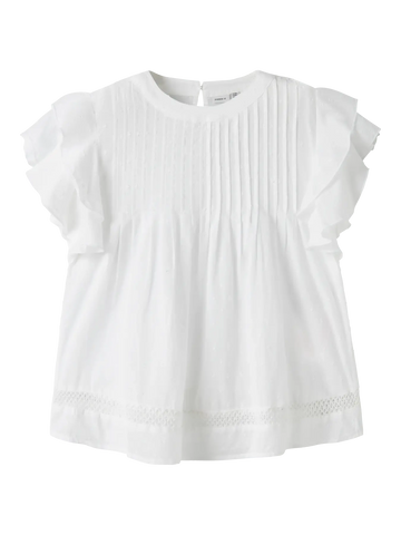 Name It Top - Nkffaride - Noos - Bright White