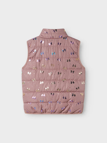 Name It Vest med Sløjfer - Rosa
