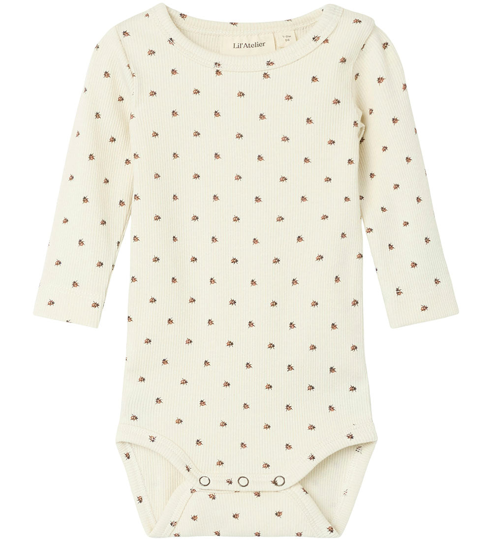 Lil’ Atelier Baby Body  - Lago Kye Turtledove/Mariehøne