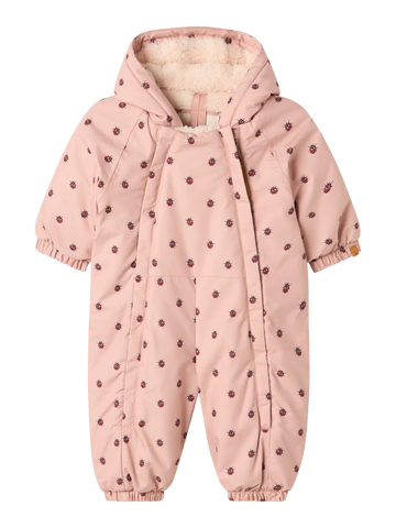 Lil’ Atelier Baby Flyverdragt - Nbflasnow05 - Misty Rose/Mariehøns