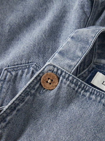 Lil’ Atelier Baby Overall - Nbmfunda - Medium Blue Denim