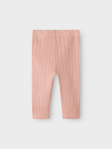 Lil’ Atelier Baby Leggings - Nbfrachel Nis Noos - Misty Rose