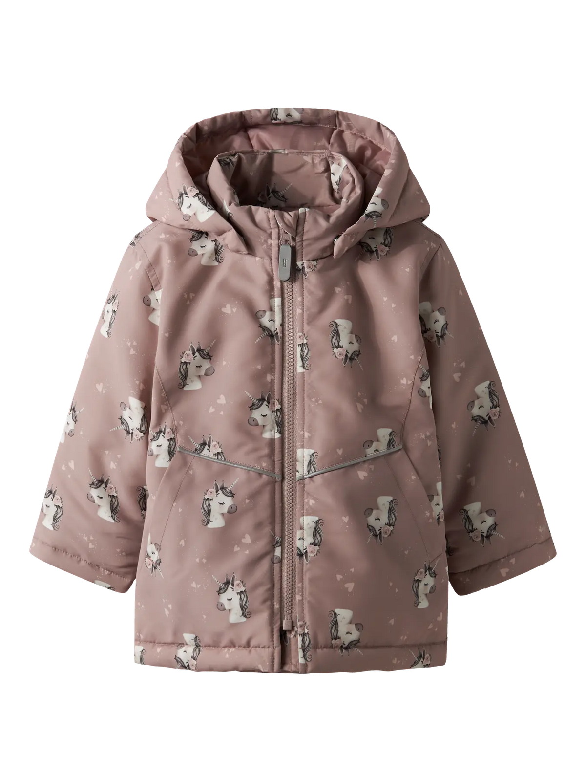 Name It Jakke - NMFmaxi - Noos - Woodrose/Enhjørninge
