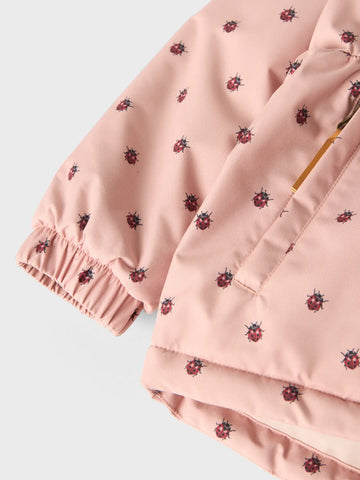 Lil' Atelier Vinterjakke - NmfLasnow05 - Misty Rose/Mariehøns