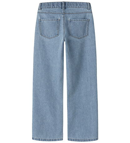Name It Jeans - Wide - Noos - Nkf Stitch - Light Blue Denim/EMB