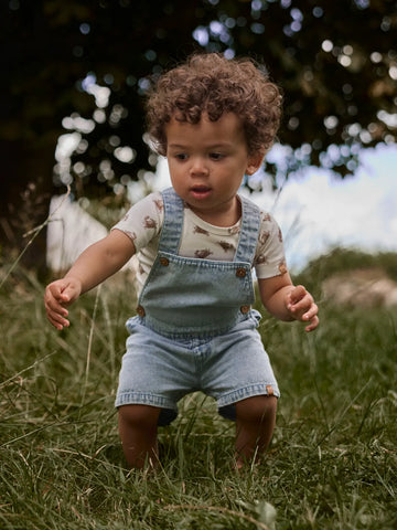 Lil’ Atelier Baby Overall - Nbmfunda - Medium Blue Denim