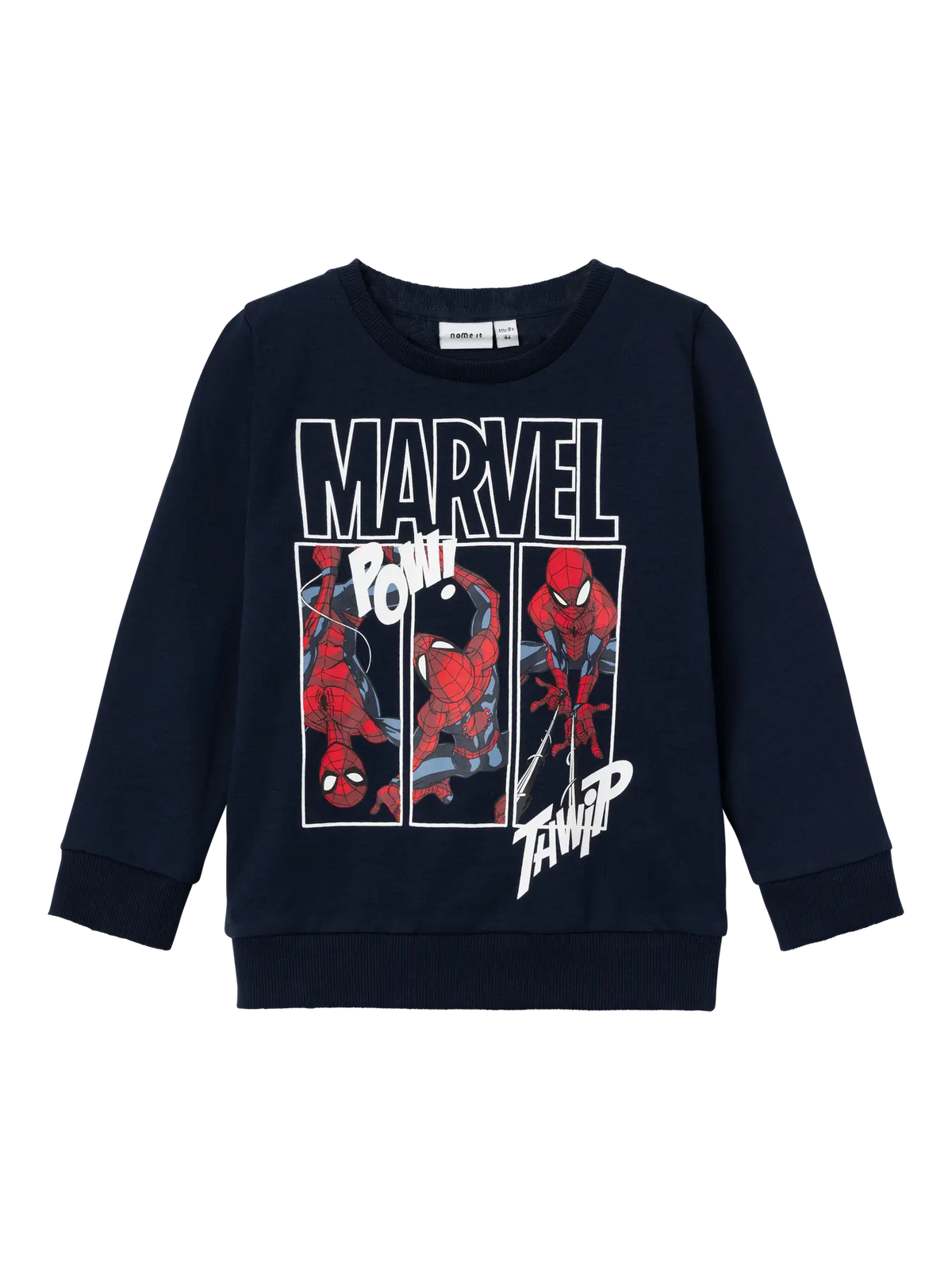 Name It  Spiderman Bluse - Jessie - Dark Sapphire