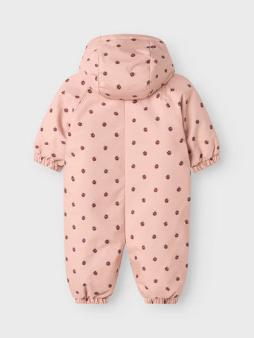 Lil’ Atelier Baby Flyverdragt - Nbflasnow05 - Misty Rose/Mariehøns