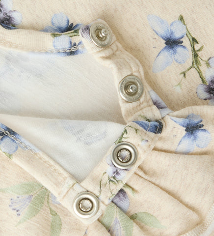 Name It Baby - Nbfbrianne Flæse Body / Peyote Melange/Fugle