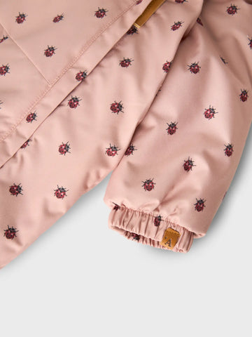 Lil’ Atelier Baby Flyverdragt - Nbflasnow05 - Misty Rose/Mariehøns