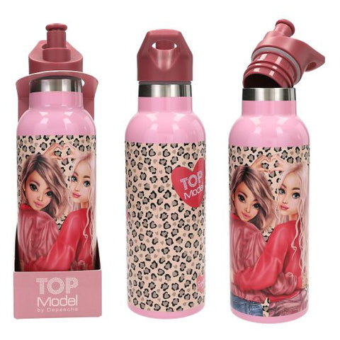 TOPModel - Leoheart Drikkedunk - Pink, Berry Red - 500 ml