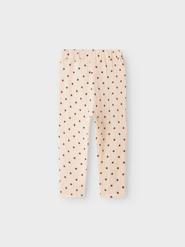 Lil’ Atelier Løse Bukser - Nmflilia - Silver Peony