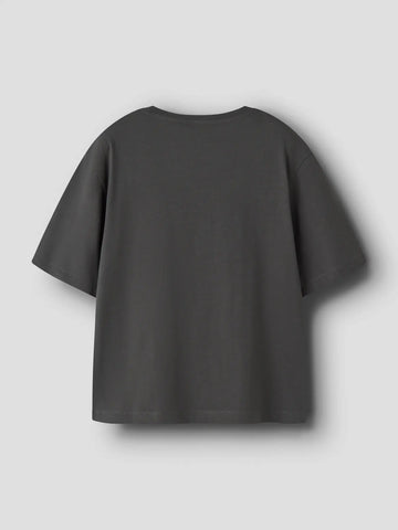 Name It T-shirt - Nkfmaja SS Nreg Noos Sky - Black Oyster/KPOP