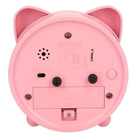 TOPModel Vækkeur - Fur Ever Friends - Lyserød